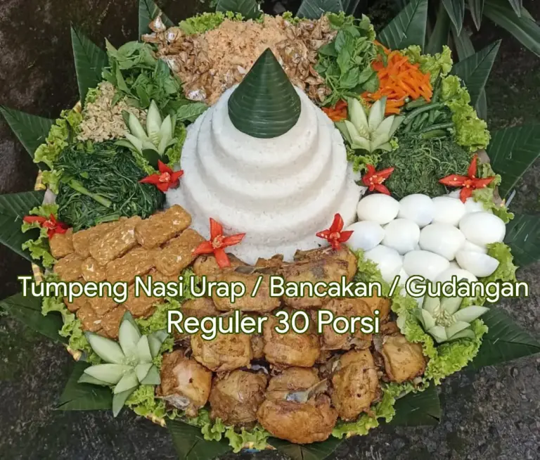 Tumpeng Solo Gudangan Urap Reguler 30s