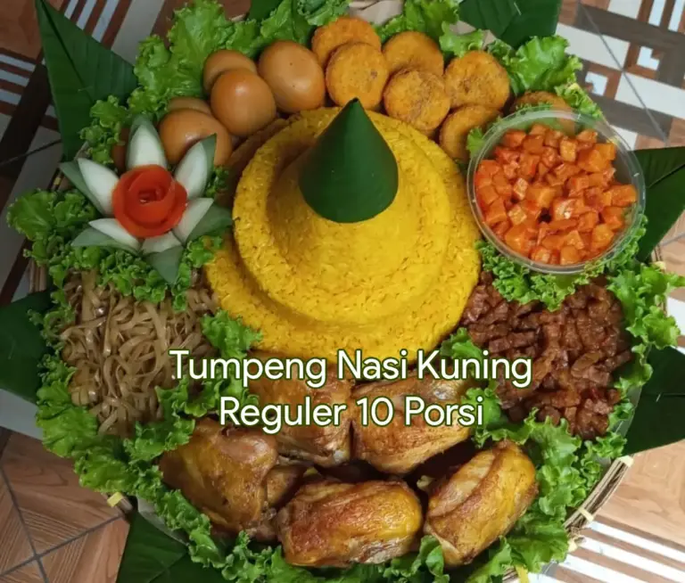 Tumpeng Solo Nasi Kuning 10s