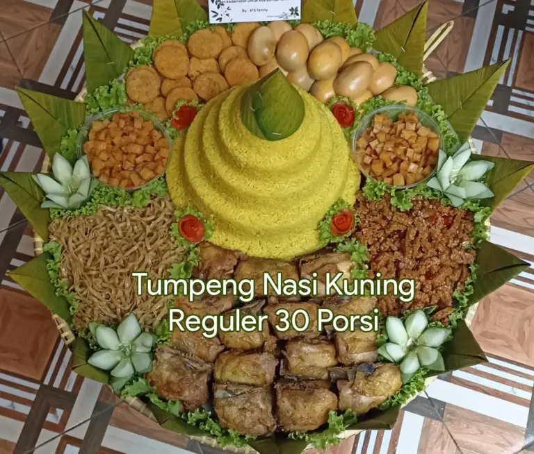 Tumpeng Solo Nasi Kuning 30s